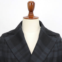 画像をギャラリービューアに読み込む, TITO ALLEGRETTO(ティト アレグレット)ベルテッド ダブル タータンチェック【ブラック系】国内正規品