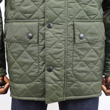 画像をギャラリービューアに読み込む, Barbour(バブアー)Bedale / ビデイル キルティング ブルゾン【オリーブ】国内正規品