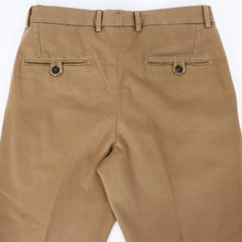 画像をギャラリービューアに読み込む, DEVORE(デヴォレ)後染めコットンストレッチパンツ【キャメル】国内正規品