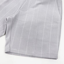 画像をギャラリービューアに読み込む, Vandori(ヴァンドリ)ミラノリブ ストライプ ショートパンツ【アイスグレー】国内正規品