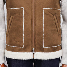 画像をギャラリービューアに読み込む, GRAN SASSO(グランサッソ)エコムートンブルゾン【ブラウン】国内正規品