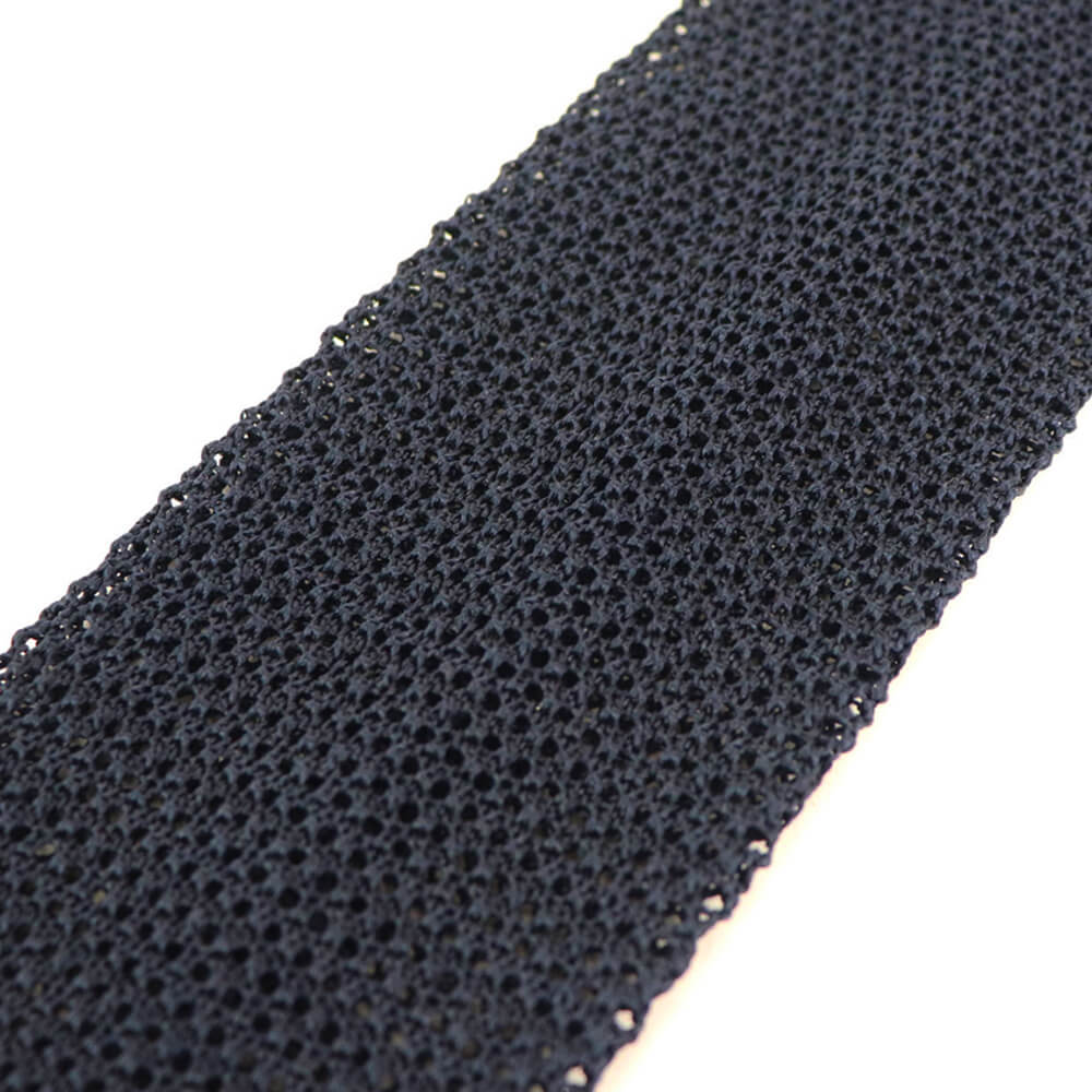 ALBENI 1905(アルベニ1905)ニットタイ【ネイビー】国内正規品