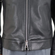 画像をギャラリービューアに読み込む, CINQUANTA(チンクワンタ)REGULAR COLLAR ZIP BLOUSON レギュラーカラージップブルゾン シルバージップ【ブラック】国内正規品