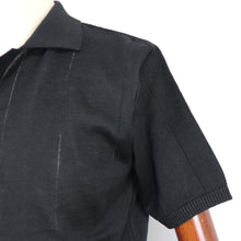 画像をギャラリービューアに読み込む, Vandori(ヴァンドリ)ラミーコットン キャンプシャツ【ブラック】国内正規品