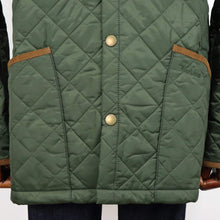 画像をギャラリービューアに読み込む, Barbour(バブアー)LIDDESDALE / リデスデイル キルティング ブルゾン【オリーブ】国内正規品