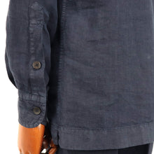 画像をギャラリービューアに読み込む, DEVORE(デヴォレ)セットアップ リネン カバーオールジャケット【ネイビー】国内正規品