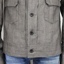 画像をギャラリービューアに読み込む, Jeanik(ジーニック)リネン ワンウォッシュ 2ndタイプ【グレー】国内正規品