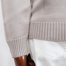 画像をギャラリービューアに読み込む, Drumohr(ドルモア)メリノウール 8G モックネックニット【ライトベージュ】国内正規品