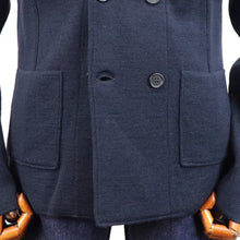 画像をギャラリービューアに読み込む, MAGAZZINO RICAMBI(マガジーノ リカンビ)ミラノリブ ダブルジャケット【ネイビー】国内正規品