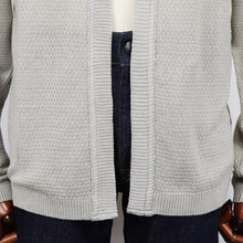 画像をギャラリービューアに読み込む, Blu Bre(ブルブレ)リネンシルク ボタンレスカーディガン【シルバー】国内正規品