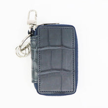 画像をギャラリービューアに読み込む, THE SOLE(ザソール)クロコダイル スマートキーケース【スチール】国内正規品