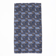 画像をギャラリービューアに読み込む, GIERRE MILANO(ジエレ ミラノ)ウールマフラー【ネイビー】国内正規品