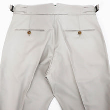 画像をギャラリービューアに読み込む, BERWICH(ベルウィッチ)SCOTCH / スコッチ ツープリーツアジャスター付きパンツ【ストーン】国内正規品