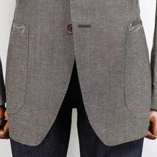 画像をギャラリービューアに読み込む, TITO ALLEGRETTO(ティト アレグレット)シングル ジャケット ウールリネン ジャケット【ブラウン】国内正規品