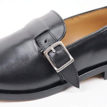 画像をギャラリービューアに読み込む, IL Mocassino(イルモカシーノ)シングルモンクスリッポン【ブラック】国内正規品