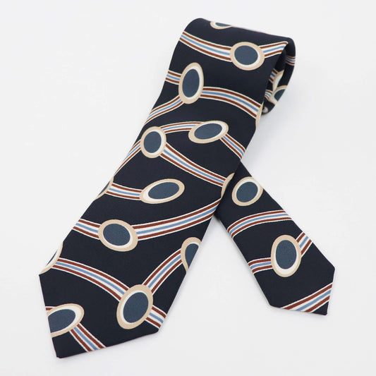 HOLLIDAY&BROWN(ホリデーアンドブラウン)ハンドメイド シルク タイ【ネイビー】国内正規品