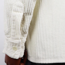 画像をギャラリービューアに読み込む, East Harbour Surplus(イースト ハーバー サープラス)太畝コーデュロイ ワークジャケット カヴァーオール【オフホワイト】国内正規品