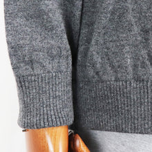 画像をギャラリービューアに読み込む, Vandori(ヴァンドリ)求心柄 ジップブルゾン ウールカシミヤ【チャコール】国内正規品