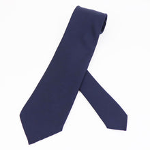 画像をギャラリービューアに読み込む, BRUNO(ブルーノ)スフォデラートトレピエゲ ウールタイ BOWER ROEBUCK バウアーローバック 生地使用 トレピエゲ 三つ折り ウール ネクタイ【ダークネイビー】正規販売店