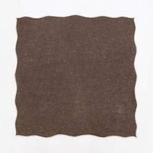 画像をギャラリービューアに読み込む, MUNGAI(ムンガイ)ポケットチーフ リネン100% 【ブラウン×ベージュ】国内正規品