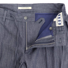 画像をギャラリービューアに読み込む, giabsarchivio(ジャブスアルキヴィオ)MASACCIO/R1 デニムライク イージーパンツ【インディゴ】国内正規品