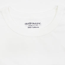 画像をギャラリービューアに読み込む, dotBravo(ドットブラーボ)ヘビーオンス Tシャツ【ホワイト×グリーン】国内正規品