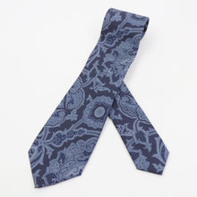 画像をギャラリービューアに読み込む, ROBERT FRASER(ロバートフレイザー)ハンドメイド ペイズリー柄 ネクタイ【ネイビー】国内正規品