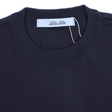 画像をギャラリービューアに読み込む, Blu Bre(ブルブレ)ドライタッチウール リラクシーロングスリーブ【ネイビー】国内正規品