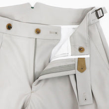 画像をギャラリービューアに読み込む, BERWICH(ベルウィッチ)SCOTCH / スコッチ ツープリーツアジャスター付きパンツ【ストーン】国内正規品