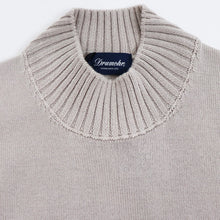 画像をギャラリービューアに読み込む, Drumohr(ドルモア)メリノウール 8G モックネックニット【ライトベージュ】国内正規品