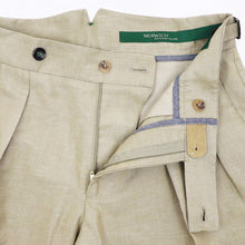 画像をギャラリービューアに読み込む, BERWICH(ベルウィッチ)SCOTCH / スコッチ ツープリーツアジャスター付きパンツ【ベージュ】国内正規品