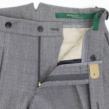 画像をギャラリービューアに読み込む, BERWICH(ベルウィッチ)SCOTCH / スコッチ 2プリーツパンツ【グレー】国内正規品