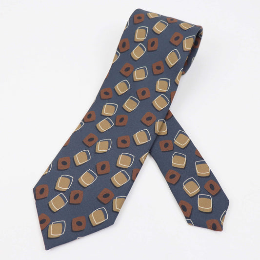 HOLLIDAY&BROWN(ホリデーアンドブラウン)ハンドメイド シルク タイ【ネイビー】国内正規品