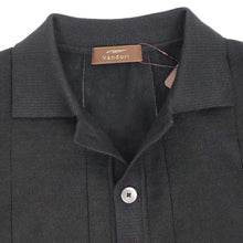 画像をギャラリービューアに読み込む, Vandori(ヴァンドリ)ラミーコットン キャンプシャツ【ブラック】国内正規品