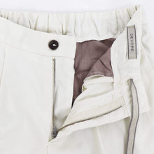 画像をギャラリービューアに読み込む, DEVORE(デヴォレ)ドローストリングス ストレッチ パンツ 【オフホワイト】国内正規品