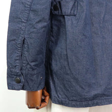 画像をギャラリービューアに読み込む, Barbour(バブアー)"Heritage + / ヘリテージ プラス" ジャングル ファティーグ ジャケットデニム ミリタリー【ネイビー】国内正規品