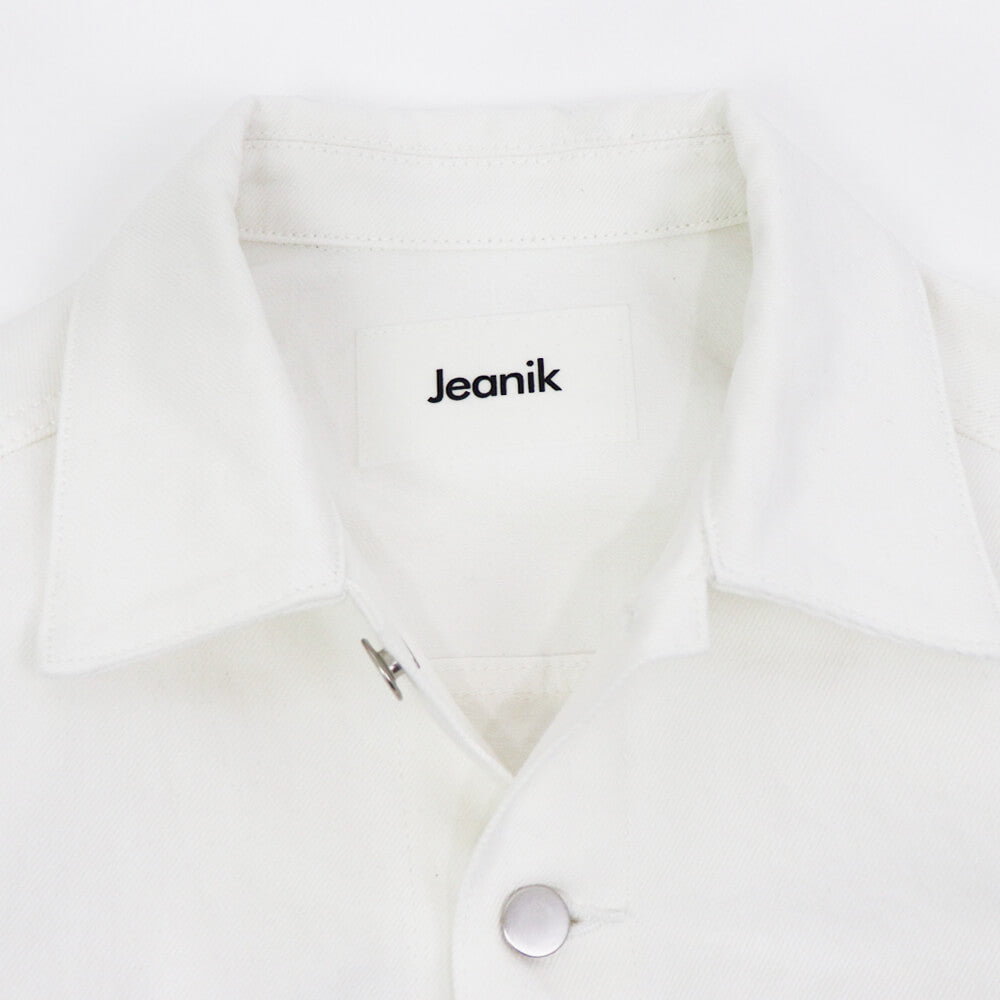 Jeanik(ジーニック)3rd タイプ デニムジャケット【ホワイト】国内正規品