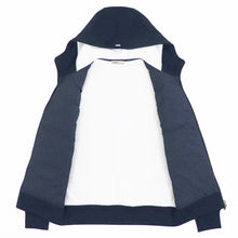 画像をギャラリービューアに読み込む, HERNO(ヘルノ)Resort ミラノリブ ナイロン コンビダウンブルゾン【ネイビー】国内正規品