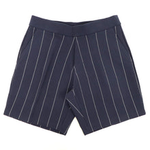 画像をギャラリービューアに読み込む, Vandori(ヴァンドリ)ミラノリブ ストライプ ショートパンツ【ネイビー】国内正規品