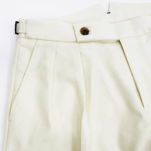 画像をギャラリービューアに読み込む, BERWICH(ベルウィッチ)SCOTCH / スコッチ 2プリーツパンツ【ホワイト】国内正規品
