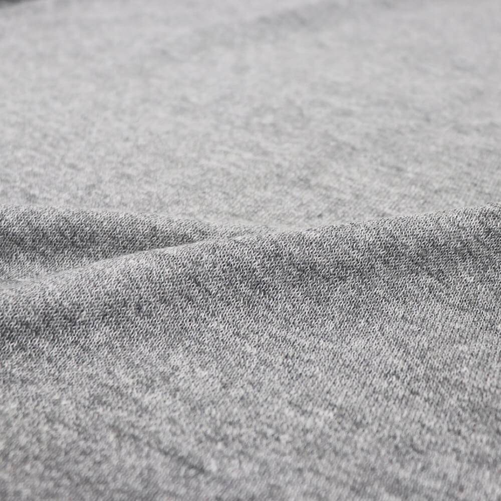 Vandori(ヴァンドリ)リネンコットン レタード Tシャツ【グレー×ネイビー】国内正規品