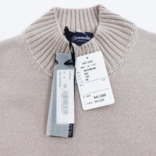 画像をギャラリービューアに読み込む, Drumohr(ドルモア)メリノウール 8G モックネックニット【ライトベージュ】国内正規品