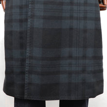 画像をギャラリービューアに読み込む, TITO ALLEGRETTO(ティト アレグレット)ベルテッド ダブル タータンチェック【ブラック系】国内正規品