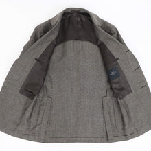 画像をギャラリービューアに読み込む, TITO ALLEGRETTO(ティト アレグレット)シングル ジャケット ウールリネン ジャケット【ブラウン】国内正規品