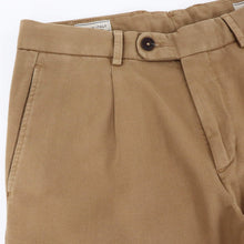 画像をギャラリービューアに読み込む, DEVORE(デヴォレ)後染めコットンストレッチパンツ【キャメル】国内正規品