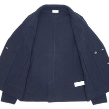 画像をギャラリービューアに読み込む, MAGAZZINO RICAMBI(マガジーノ リカンビ)ミラノリブ ダブルジャケット【ネイビー】国内正規品