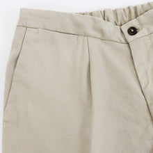 画像をギャラリービューアに読み込む, DEVORE(デヴォレ)ドローストリングス ストレッチ パンツ 【ライトベージュ】国内正規品