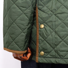 画像をギャラリービューアに読み込む, Barbour(バブアー)LIDDESDALE / リデスデイル キルティング ブルゾン【オリーブ】国内正規品