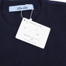 画像をギャラリービューアに読み込む, Blu Bre(ブルブレ)ドライタッチウール リラクシーロングスリーブ【ネイビー】国内正規品