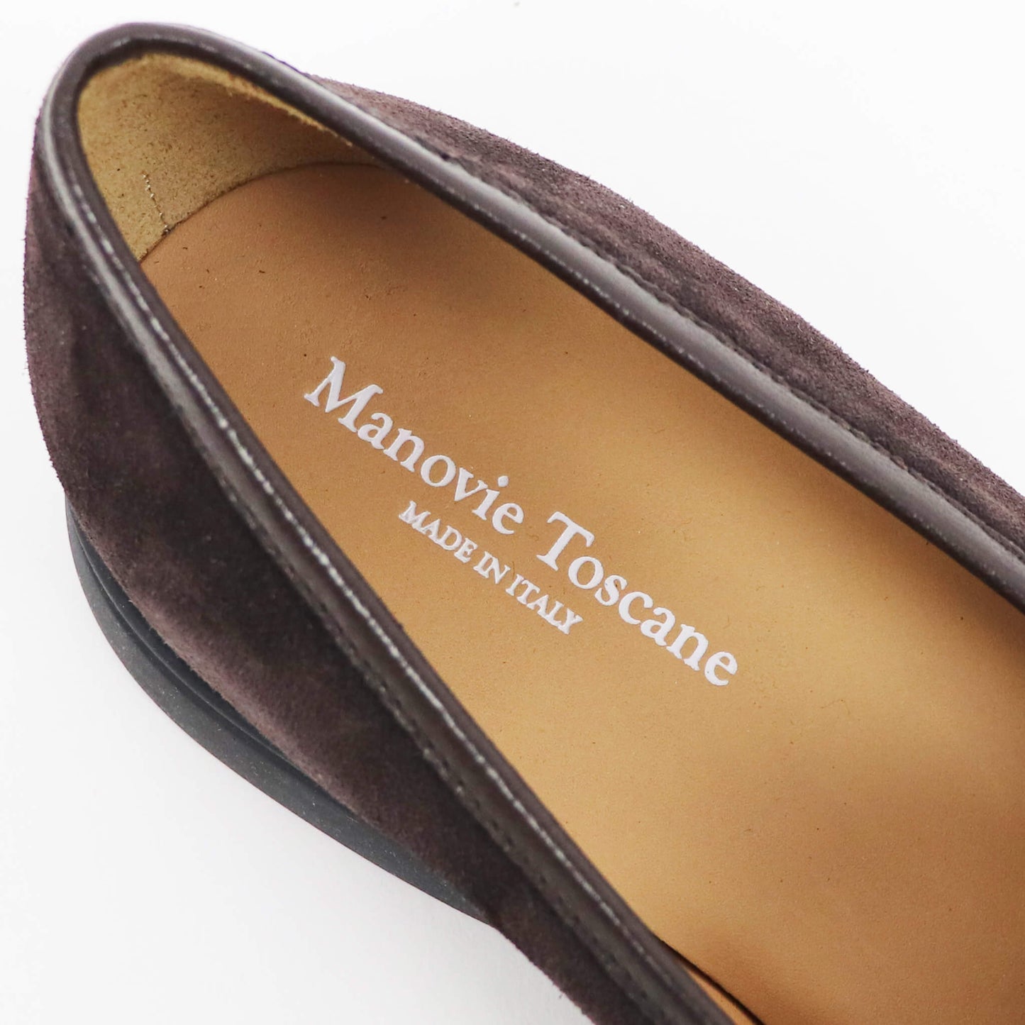 Manovie Toscane(マノヴィエトスカーネ)タッセルスエード スニーカー【ブラウン】国内正規品